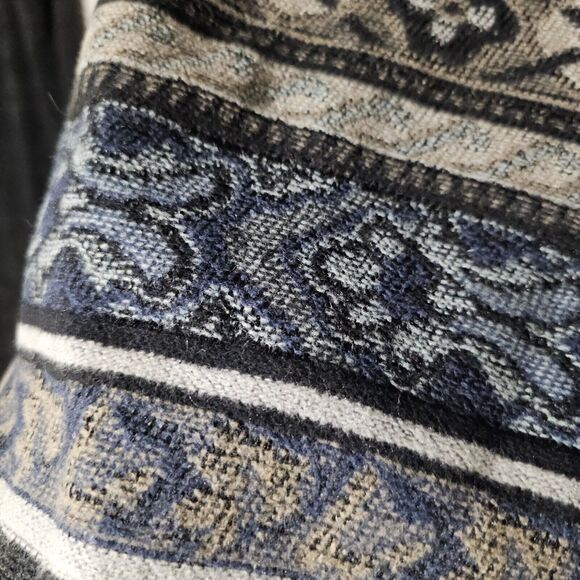 Vintage Tapestry Mini Skirt Size 9 Southwestern Aztec Style Geometric Chic - Picture 10 of 10